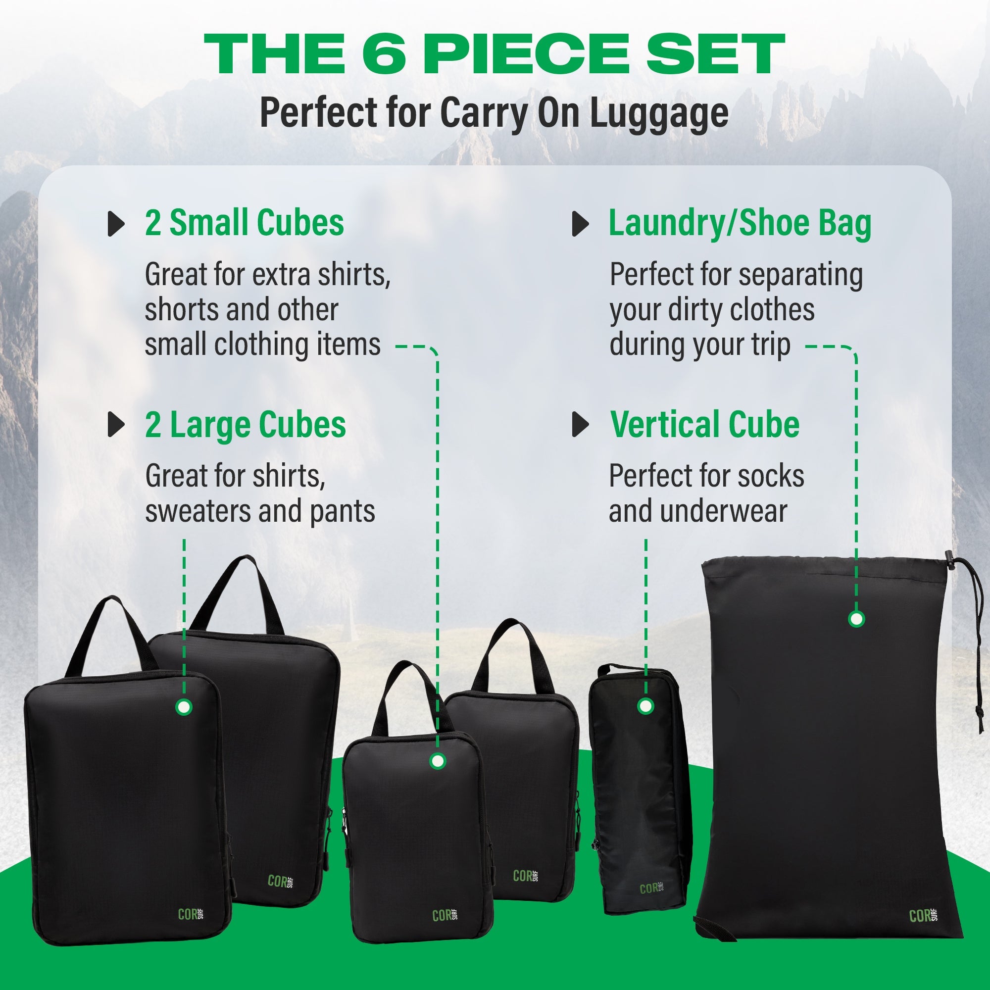 Compression Packing Cubes — Save Space, Skip Checked Bags