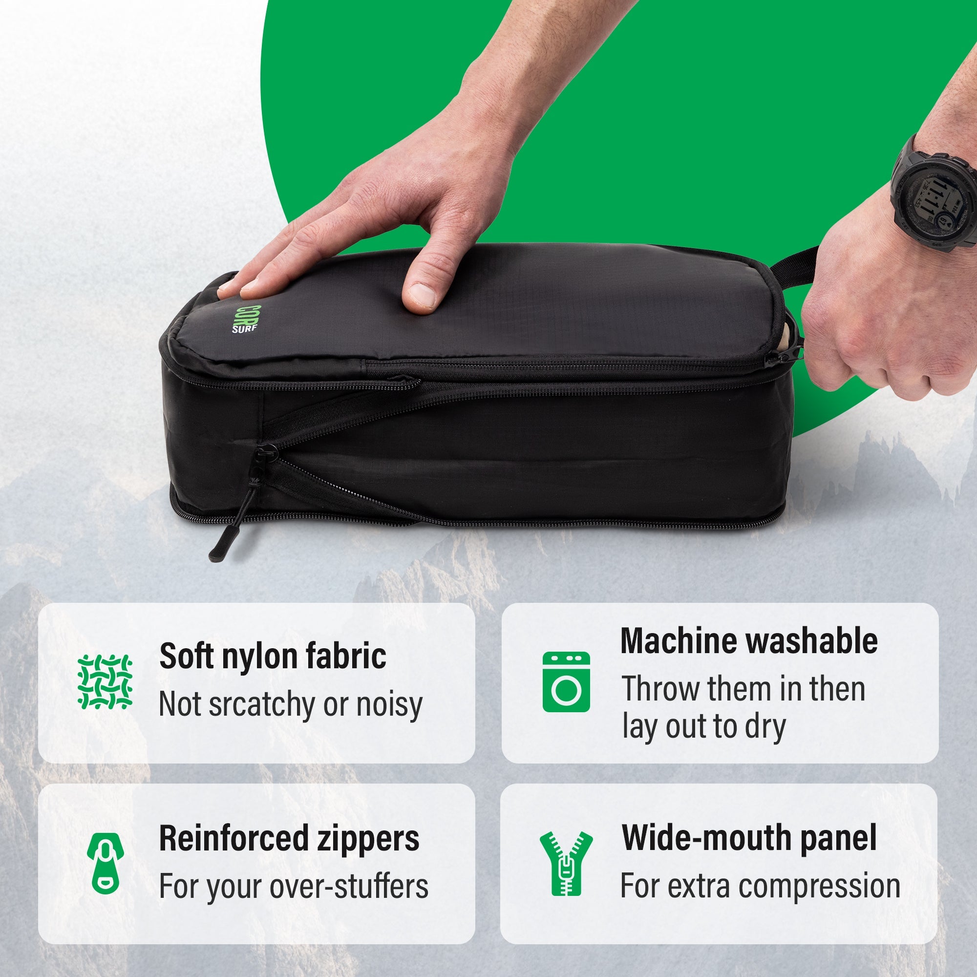 Compression Packing Cubes — Save Space, Skip Checked Bags